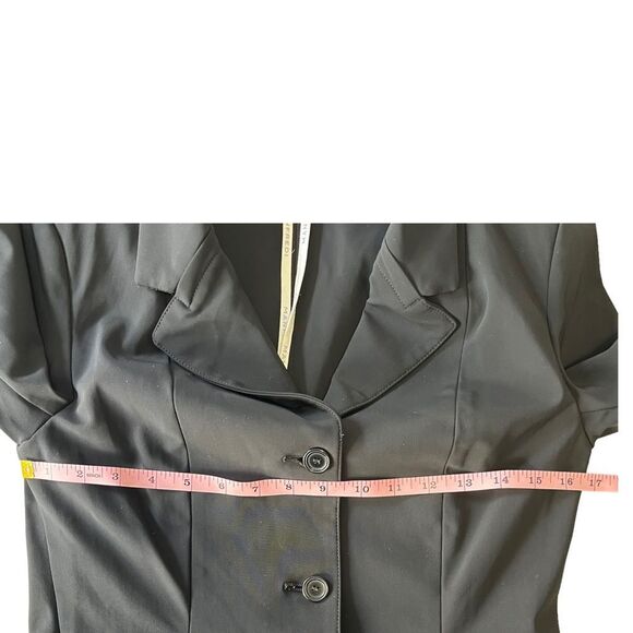 Manfredi Black Equestrian Show Riding Jacket Size 42L (Women’s Large) - Picture 9 of 13